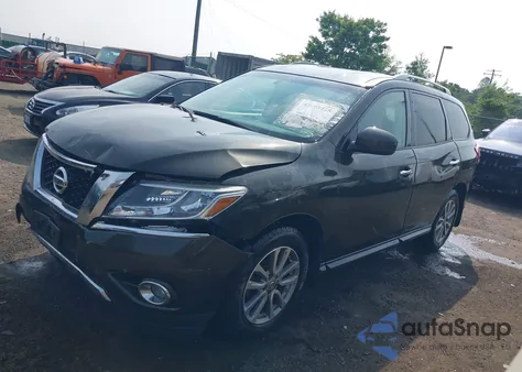 2015 Nissan Pathfinder S/Sv/Sl/Platinum from USA, damaged, VIN 5N1AR2MM4FC697551